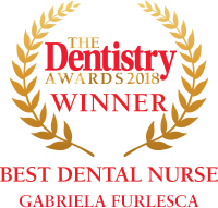 best dental nurse gabriela furlesca award1